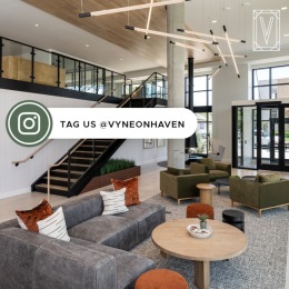 Has a recent look around our community reignited your passion for life? Snap a picture around Vyne On Haven for the chance to be seen on our socials. Has a recent look around our community reignited your passion for life? Snap a picture around Vyne On Haven for the chance to be seen on our socials.